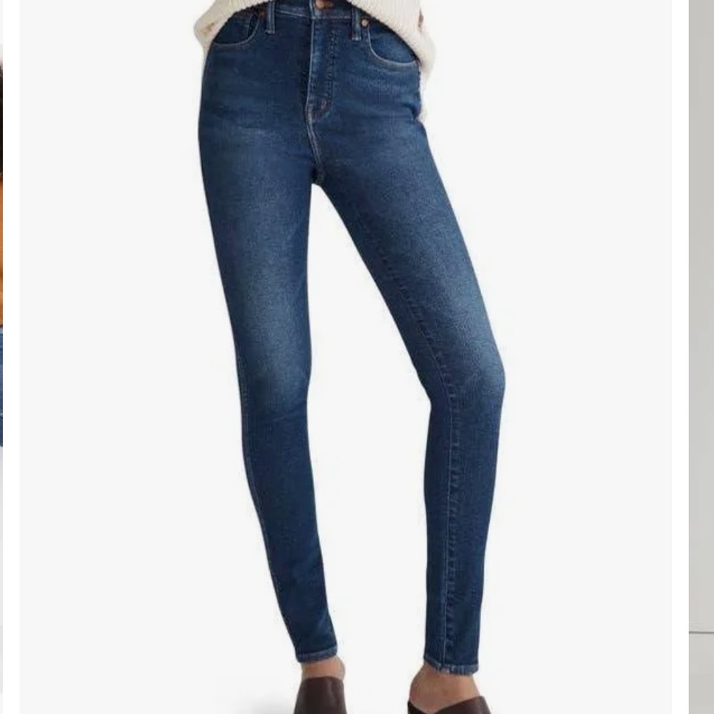 Madewell 10” High-Rise Skinny Jeans.